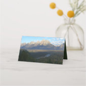 ジャクソンホールマウンテンズ(グランドテトンナショナルパーク) プレイスカード (裏面)