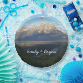 ジャクソンホールマウンテンズ（グランドテトンナショナルパーク） ペーパープレート (パーティー)