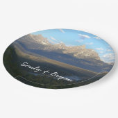 ジャクソンホールマウンテンズ（グランドテトンナショナルパーク） ペーパープレート (アングル)