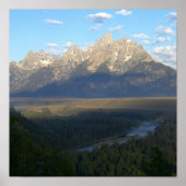 ジャクソンホールマウンテンズ(グランドテトンナショナルパーク) ポスター (正面)