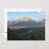 ジャクソンホールマウンテンズ(グランドテトンナショナルパーク) ポストカード (正面/裏面)