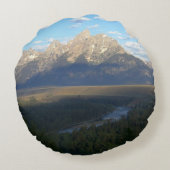 ジャクソンホールマウンテンズ(グランドテトンナショナルパーク) ラウンドクッション (裏面)