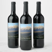 ジャクソンホールマウンテンズ（グランドテトンナショナルパーク） ワインラベル (ボトル)