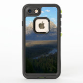 ジャクソンホールマウンテンズ(グランドテトンナショナルパーク) LifeProof iPhoneケース (裏面)