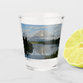 ジャクソンホールリバーアットグランドテトンナショナルパーク ショットグラス (正面)