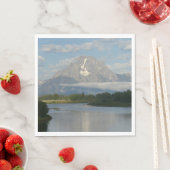 ジャクソンホールリバーアットグランドテトンナショナルパーク スタンダードランチョンナプキン (インサイチュ)