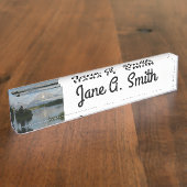 ジャクソンホールリバーアットグランドテトンナショナルパーク デスクネームプレート (側面)