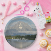 ジャクソンホールリバーアットグランドテトンナショナルパーク ペーパープレート (パーティー)