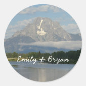 ジャクソンホールリバーアットグランドテトンナショナルパーク ラウンドシール (正面)