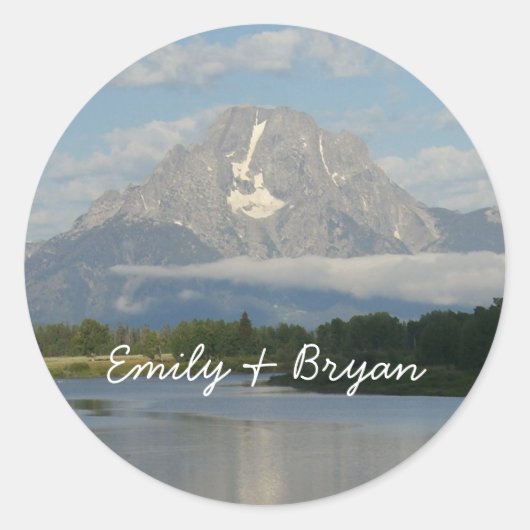 ジャクソンホールリバーアットグランドテトンナショナルパーク ラウンドシール (正面)