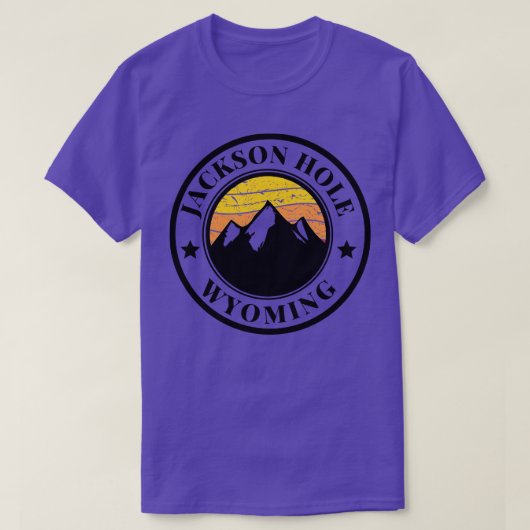 ジャクソンホールワイオミング16 Tシャツ (デザイン正面)