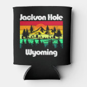 ジャクソンホールワイオミング 缶クーラー (正面)