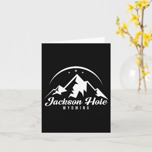 ジャクソンホールワイオミンスキーリゾートスキースノーボーディン カード (黄色い花)