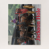 ジャクソンホールワイオミンステージコーチジグソーパズル ジグソーパズル (縦)