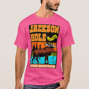 ジャクソンホールワイオミンテトンヴィンテージマウンテンズムース Tシャツ