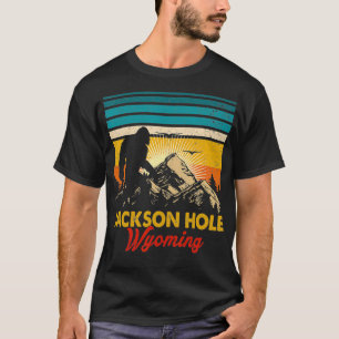 ジャクソンホールワイオミンビフートナショナルパークマウンタイ Tシャツ