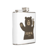 ジャクソンホールワイオミンピースベア フラスク (右)