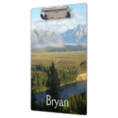 ジャクソンホール山脈と川 クリップボード (左)