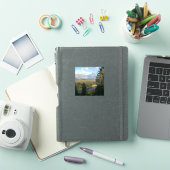 ジャクソンホール山脈と川 シール (iPadカバー)