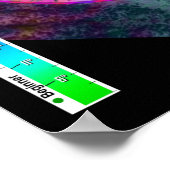 ジャクソンホール3dSkiMapsポスター ポスター (角)