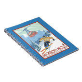 ジャクソンホール、ワイオミンスキーヤー&トラム ノートブック (右側)