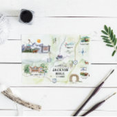 ジャクソンホール | 宛先ウェディングマップ 招待状