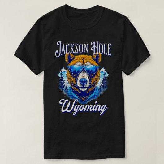 ジャクソンホール Tシャツ (デザイン正面)