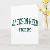 ジャクソンリード高校 ヴィンテージ カード (黄色い花)