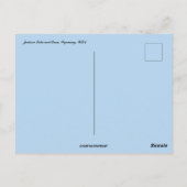 ジャクソンレイク&ダムワイオミングUSAポストカード ポストカード (裏面)