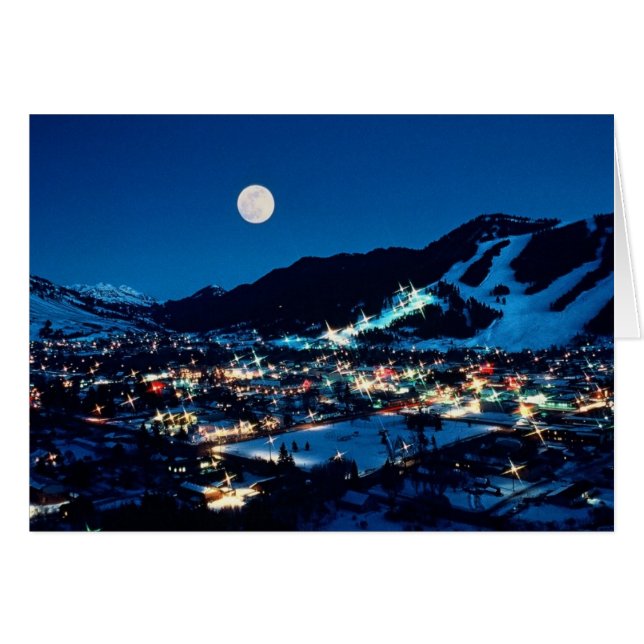 ジャクソン上の月 (正面横)