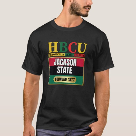 ジャクソン州, JSU, HBCグラフィック Tシャツ (正面)