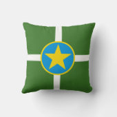 ジャクソン市国旗（ミシシッピ） クッション (裏面)