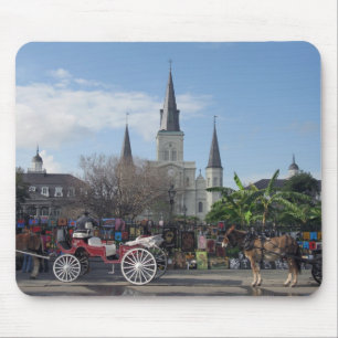 ジャクソン正方形新しいオルレアンのマウスパッド マウスパッド