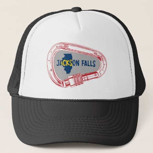 ジャクソン滝イリノイ登山カラビナー キャップ (正面)