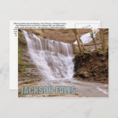 ジャクソン秋、ナチェズトレースパークウェイ、はがき ポストカード (正面/裏面)