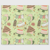 ジャクソン誕生日 ラッピングペーパー (フラット)