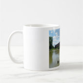ジャクソン郡の屋根付橋のマグ コーヒーマグカップ (左)