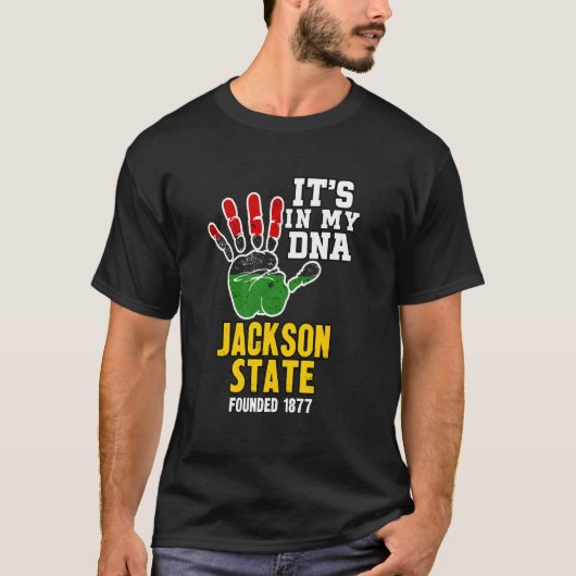 ジャクソン・ステート、JSU、お土産HBCデザイン Tシャツ (正面)