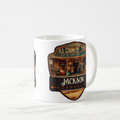 ジャクソン,テネシー州 | ビンテージ コーヒーマグカップ (正面右)