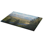 ジャクソン・ホール山脈と川 カッティングボード (角)