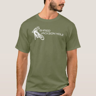 ジャクソン・ホール ワイオミング マウンテンバイク Tシャツ