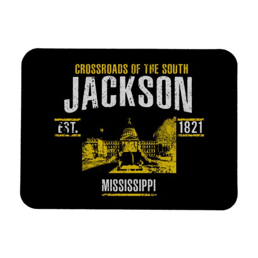 ジャクソン マグネット (横)