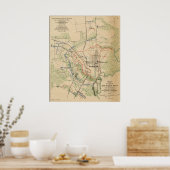 ジャクソン、ミシシッピー1863年 ポスター (キッチン)