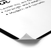 ジャクソン、男のパーソナライズされた子の名前定義 ポスター (角)