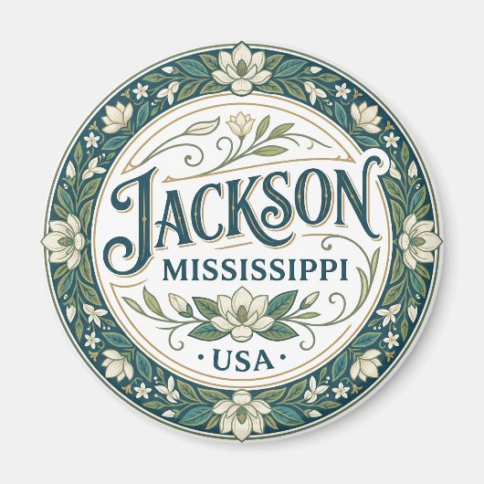 ジャクソンUSA マグネット (正面)