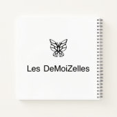 ジャクリネエストデソルティファッション手帳 ノートブック (裏面)