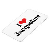 ジャクリーンが大好き マグネット (左側)