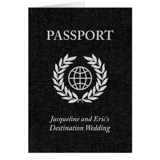 ジャクリーンとエリックの行き先結婚式 (正面)