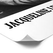 ジャクリーン・ケネディ比較的サン引用文 ポスター (角)