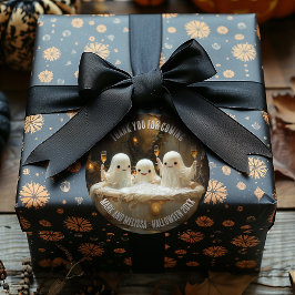 ジャグジーの幽霊不気味おもしろい屋外ハロウィーン ラウンドシール